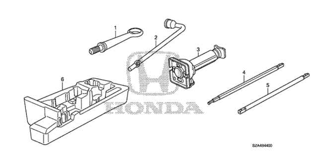 Tools - Jack for 2012 Honda Pilot #0