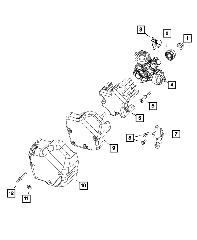 68286501AA - Fuel and Accelerator Pedal: Injection Pump Gear for Mopar Image