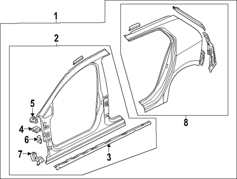 Uniside for 2025 Volkswagen Golf R #0