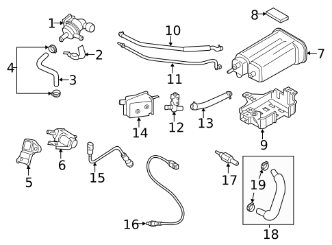 Emission Components for 2018 Kia Soul #0