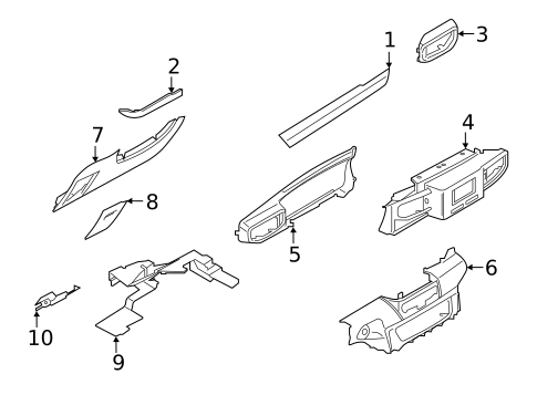 Instrument Panel for 2023 Ford Police Interceptor Utility #0