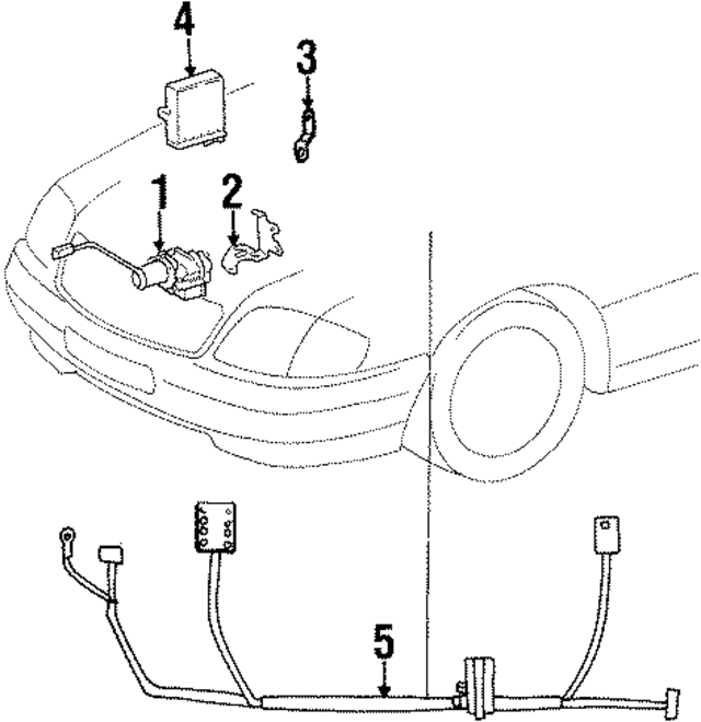 5453365 - Electrical: Cruise Servo for Mercedes-Benz Image