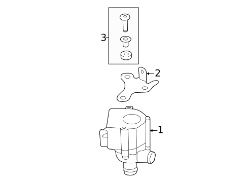 Water Pump for 2017 Volkswagen Beetle #2