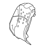 7155250320 - Body: Seat Back Pad for Lexus: LS500, LS500h Image