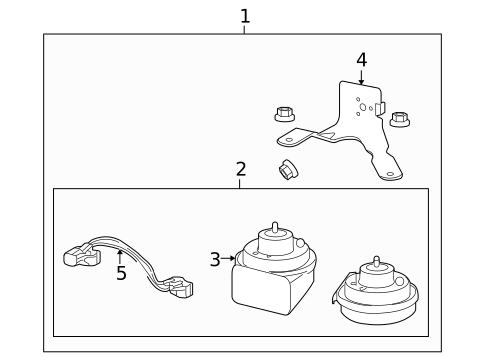 Horn for 2012 Buick LaCrosse #0