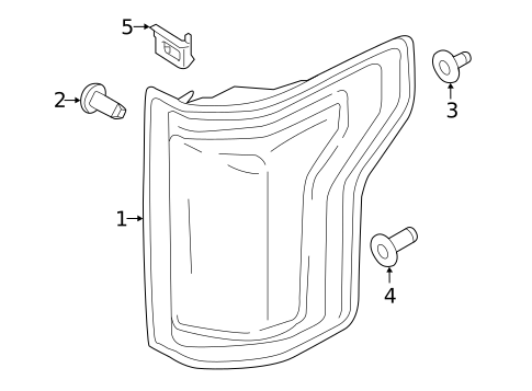 Tail Lamps for 2018 Ford F-150 #1