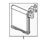 80210T5RA01 - : 2015-2022 Honda - Evaporator Sub-Assembly for Honda: Fit, HR-V Image