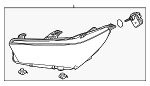 33100TZ5A91 - : Composite Assembly for Acura Image