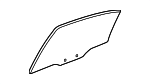 10437456 - Body: Door Glass for Pontiac: Grand Prix Image
