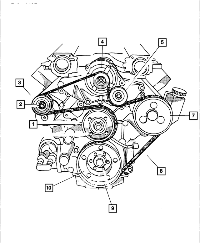 6502135 - Cooling: Hex Flange Nut, Mounting for Mopar Image