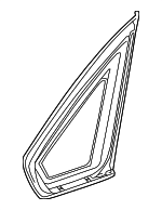 878202D200 - : Quarter Glass for Hyundai: Elantra Image