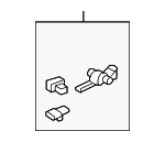 8157022012 - Body: Release Handle for Hyundai: Accent, Elantra, Tiburon Image