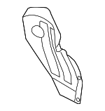 86821J0000 - : Wheelhouse Liner for Hyundai: Accent Image