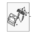 K53A55310D - Body: Trim Plate for Kia: Sedona Image