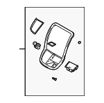 K52Y6432000 - Body: Trim Bezel for Kia: Sedona Image