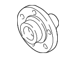 4D0407615F - Brakes: Hub for Audi: A6 Quattro, A8, A8 Quattro, Allroad Quattro, RS6 Image