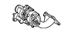 282313L100 - : Turbocharger - Driver's Side (LH) for Kia: K900, Stinger Image
