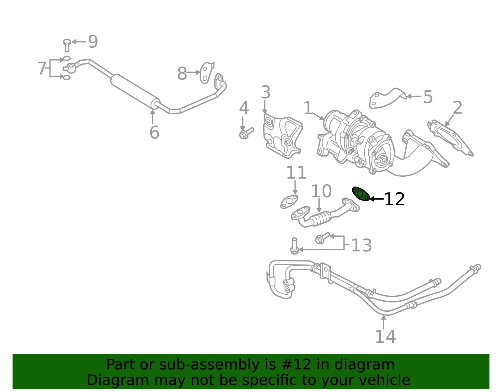 28246-3L100 - Oil Outlet Tube Gasket 2018-2023 Kia | Kia.Parts Store
