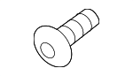 1249506207K - Body: Quarter Panel Splash Shield Screw for Hyundai Image