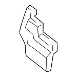 64280FA050ML - Body: Track Cover for Subaru: Impreza, Legacy Image