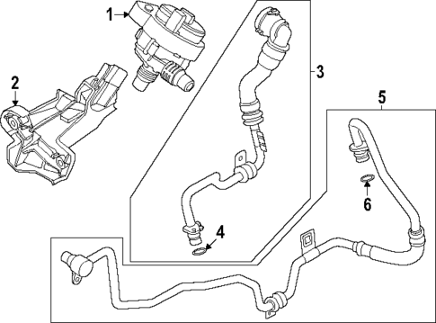 Water Pump for 2024 BMW M440i xDrive #2