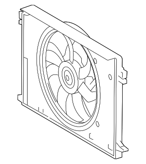 1636025030 - Belts &amp; Cooling: Fan Assembly for Toyota: Crown Signia, RAV4, RAV4 Prime Image