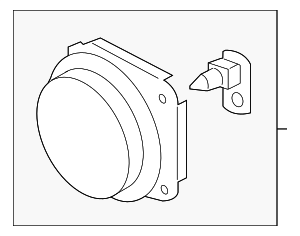 25949920 - : Fog Lamp Assembly for Hummer: H3 Image