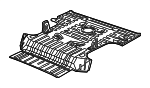 ALR9762 - Body: Floor Pan for Land-Rover Image