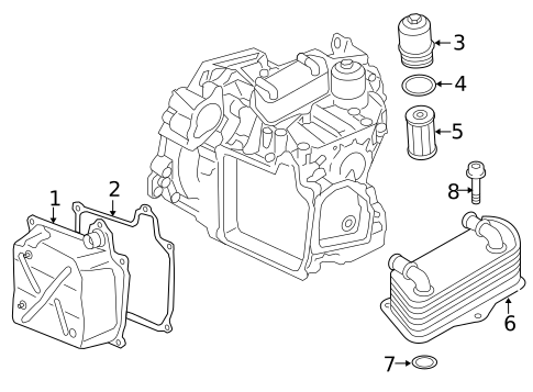 Transaxle Parts for 2011 Volkswagen Jetta #2