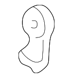 8A0839821 - Body: Lock Rod Clip for Audi Image