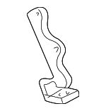 5F1Z16797AA - Body: Hood Hinge for Ford: Taurus | Mercury: Sable Image