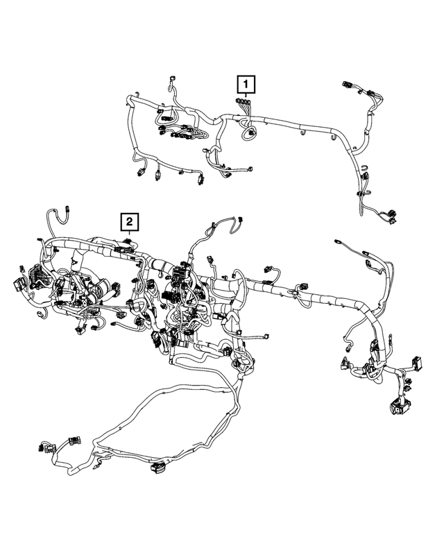 68430178AA - Electrical: Jumper Wiring for Mopar Image image