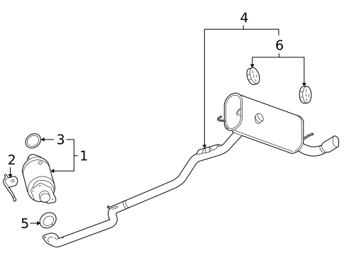 Mufflers for 2009 Saturn Sky #0
