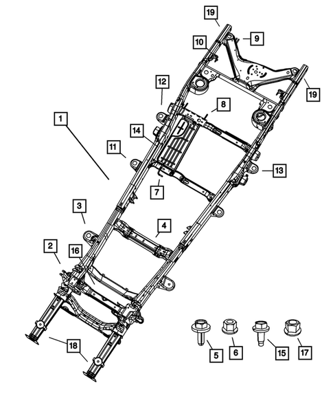 Frames for 2007 Chrysler Aspen #0