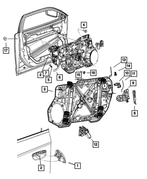 Front Door for 2011 Dodge Charger #0