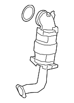 55516915 - Exhaust: Converter &amp; Pipe for Buick: Envision | Cadillac: XT4 Image