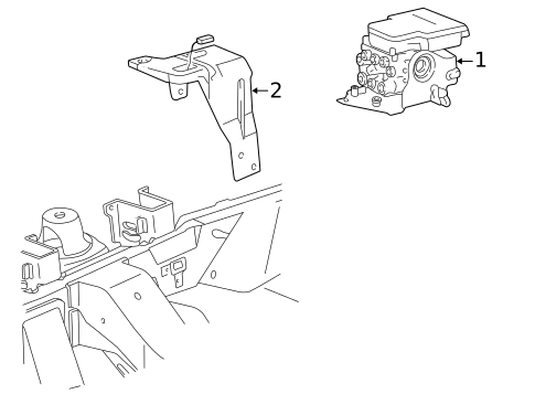 ABS Components for 2002 Lincoln Blackwood #0
