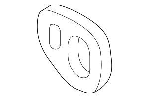 1K0820061 - : HVAC Heater Hose Outlet Tube Grommet for Audi Image