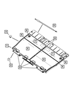 5189798AA - Interior Trim: Screw for Chrysler: Town &amp; Country | Dodge: Caravan, Grand Caravan Image