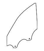 68632851AA - : Glass for Dodge: Hornet Image