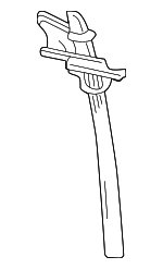 5F1Z54263A70AA - Body: Retainer for FORD Image