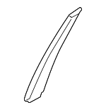 BP4K508V4B - Body: Side Molding for Mazda: 3 Image