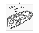 88986046 - : Instrument Panel for Pontiac: Aztek Image
