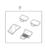 1UB87DX9AD - Interior Trim: Floor Mat Kit for Mopar Image