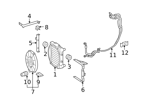Oil Cooler for 2006 Mercedes-Benz E 55 AMG&reg; #0