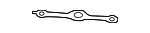 99711323301 - Emission System: Mount Bracket Gasket for Porsche: Boxster, Cayman Image