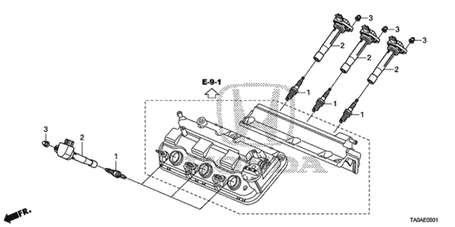 Plug Hole Coil - Plug (V6) for 2012 Honda Accord #0