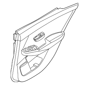 829A16LY0D - : Door Trim Panel for Nissan: Sentra Image