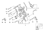 11141407316 - Engine: Timing Case Cover, Bottom for BMW Image
