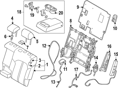 Second Row Seats for 2025 Mazda CX-90 #0